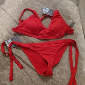 NWT Gymshark Red Bikini Set
